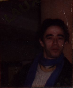 Visage d’homme.