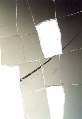 Fragment déchiré.