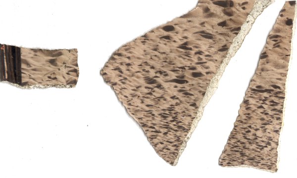 Piste de sable.  Fragments.