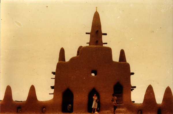 Maison de rempart au Mali.